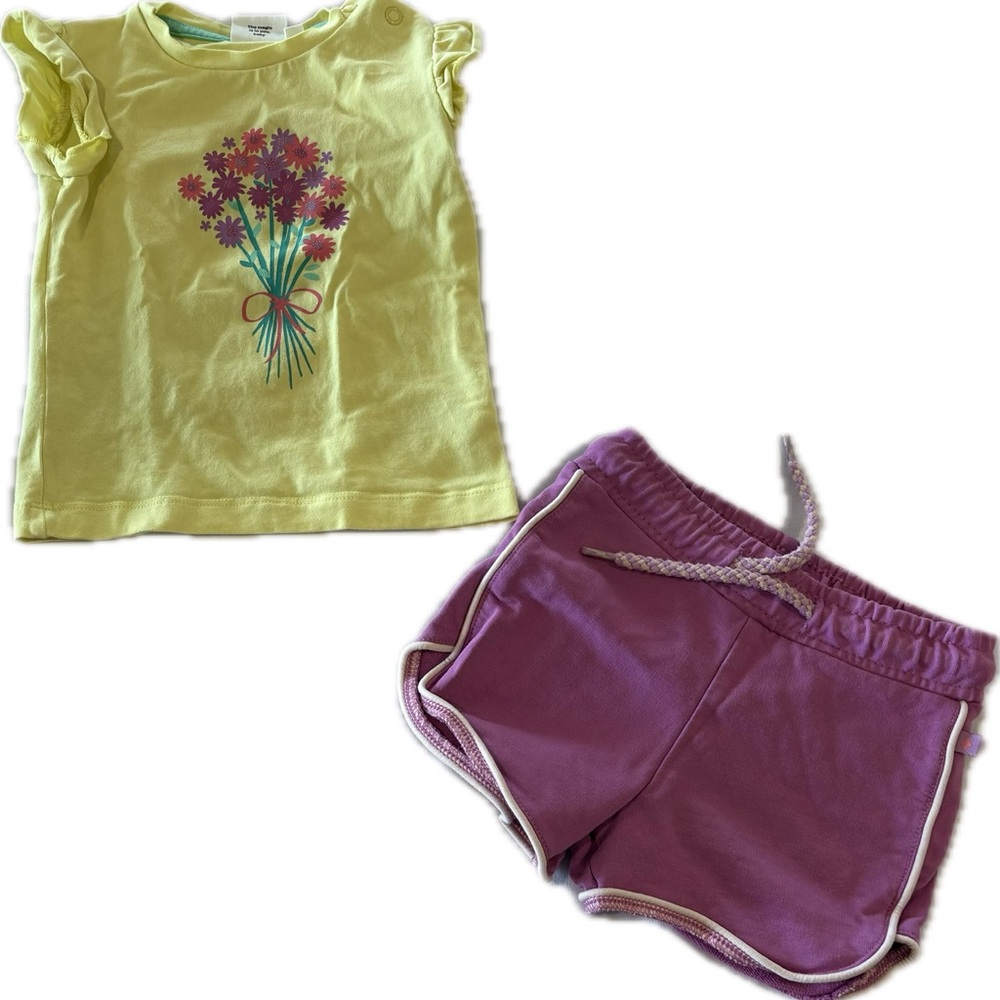 Feetje picnic perfect collection baby girl summer 3pce bundle, set, lot 9m / 74